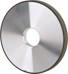 Made in USA - 5" Diam x 1-1/4" Hole x 1/2" Thick, N Hardness, 150 Grit Surface Grinding Wheel - Diamond, Type 1A1, Very Fine Grade - Exact Tooling