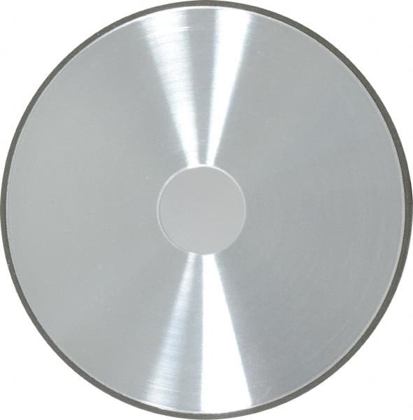 Made in USA - 6" Diam x 1-1/4" Hole x 1/8" Thick, N Hardness, 150 Grit Surface Grinding Wheel - Diamond, Type 1A1, Very Fine Grade - Exact Tooling