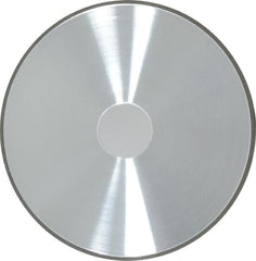 Made in USA - 6" Diam x 1-1/4" Hole x 1/8" Thick, N Hardness, 150 Grit Surface Grinding Wheel - Diamond, Type 1A1, Very Fine Grade - Exact Tooling