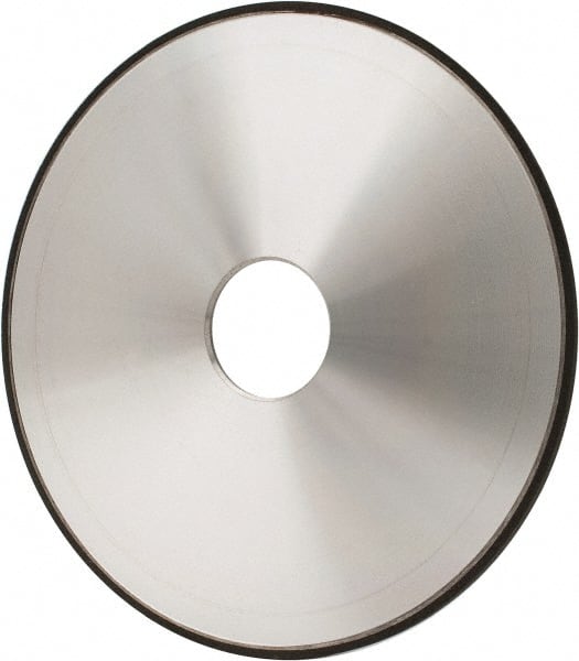 Made in USA - 6" Diam x 1-1/4" Hole x 1/8" Thick, N Hardness, 220 Grit Surface Grinding Wheel - Diamond, Type 1A1, Very Fine Grade - Exact Tooling