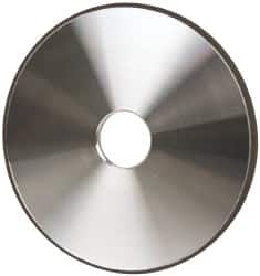 Made in USA - 6" Diam x 1-1/4" Hole x 1/4" Thick, N Hardness, 220 Grit Surface Grinding Wheel - Diamond, Type 1A1, Very Fine Grade - Exact Tooling