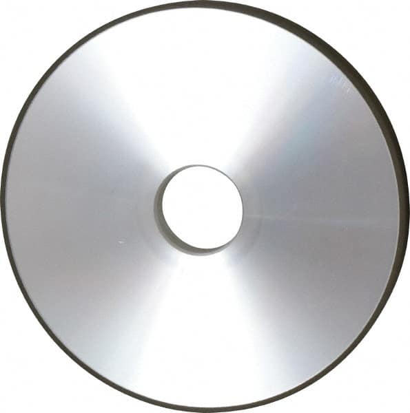 Made in USA - 6" Diam x 1-1/4" Hole x 1/2" Thick, N Hardness, 220 Grit Surface Grinding Wheel - Diamond, Type 1A1, Very Fine Grade - Exact Tooling