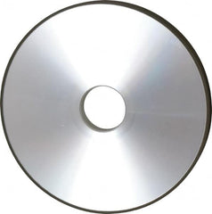 Made in USA - 6" Diam x 1-1/4" Hole x 1/2" Thick, N Hardness, 220 Grit Surface Grinding Wheel - Diamond, Type 1A1, Very Fine Grade - Exact Tooling