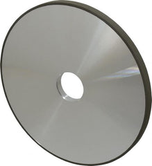 Made in USA - 7" Diam x 1-1/4" Hole x 3/8" Thick, N Hardness, 220 Grit Surface Grinding Wheel - Diamond, Type 1A1, Very Fine Grade - Exact Tooling