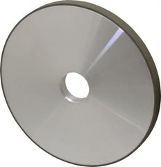 Made in USA - 7" Diam x 1-1/4" Hole x 1/2" Thick, N Hardness, 220 Grit Surface Grinding Wheel - Diamond, Type 1A1, Very Fine Grade - Exact Tooling