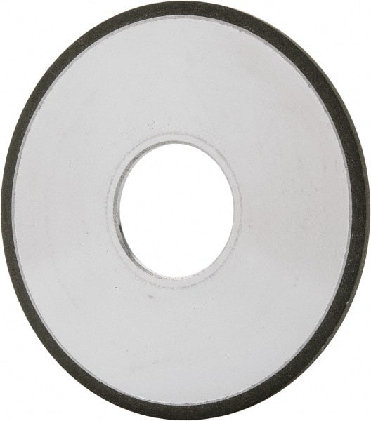 Made in USA - 4" Diam x 1-1/4" Hole x 1/8" Thick, N Hardness, 150 Grit Surface Grinding Wheel - Diamond, Type 1A1, Very Fine Grade - Exact Tooling
