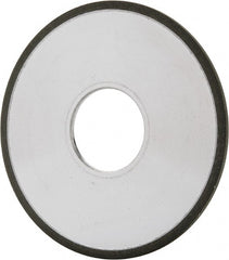 Made in USA - 4" Diam x 1-1/4" Hole x 1/8" Thick, N Hardness, 150 Grit Surface Grinding Wheel - Diamond, Type 1A1, Very Fine Grade - Exact Tooling