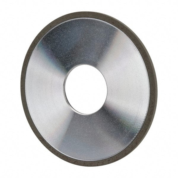 Made in USA - 4" Diam x 1-1/4" Hole x 1/8" Thick, N Hardness, 220 Grit Surface Grinding Wheel - Diamond, Type 1A1, Very Fine Grade - Exact Tooling