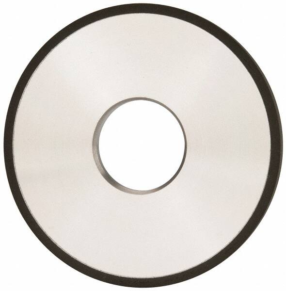 Made in USA - 4" Diam x 1-1/4" Hole x 1/4" Thick, N Hardness, 220 Grit Surface Grinding Wheel - Diamond, Type 1A1, Very Fine Grade - Exact Tooling