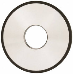Made in USA - 4" Diam x 1-1/4" Hole x 1/4" Thick, N Hardness, 220 Grit Surface Grinding Wheel - Diamond, Type 1A1, Very Fine Grade - Exact Tooling