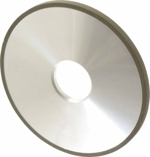 Made in USA - 5" Diam x 1-1/4" Hole x 1/4" Thick, N Hardness, 150 Grit Surface Grinding Wheel - Diamond, Type 1A1, Very Fine Grade - Exact Tooling