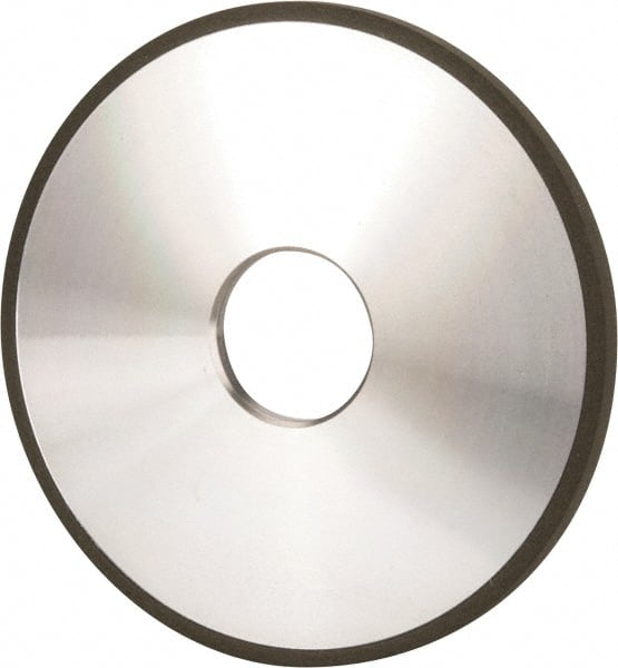 Made in USA - 5" Diam x 1-1/4" Hole x 1/4" Thick, N Hardness, 220 Grit Surface Grinding Wheel - Diamond, Type 1A1, Very Fine Grade - Exact Tooling