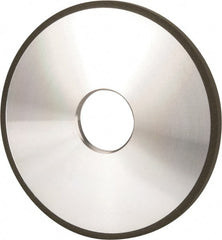 Made in USA - 5" Diam x 1-1/4" Hole x 1/4" Thick, N Hardness, 220 Grit Surface Grinding Wheel - Diamond, Type 1A1, Very Fine Grade - Exact Tooling