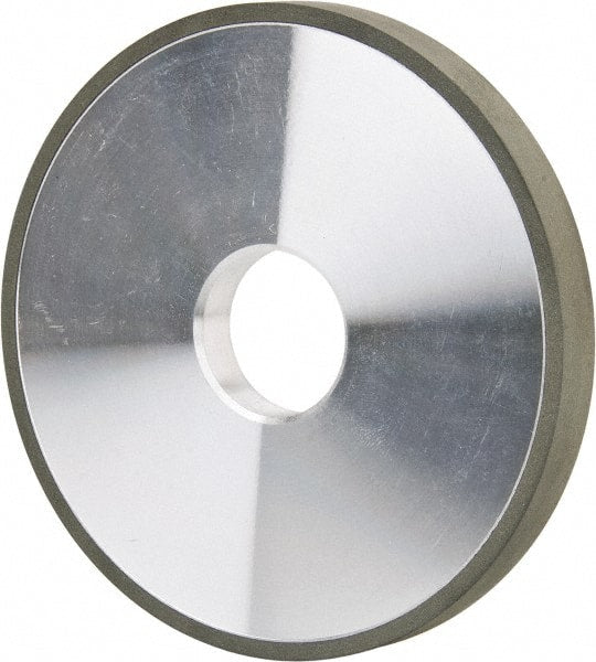 Made in USA - 5" Diam x 1-1/4" Hole x 1/2" Thick, N Hardness, 220 Grit Surface Grinding Wheel - Diamond, Type 1A1, Very Fine Grade - Exact Tooling