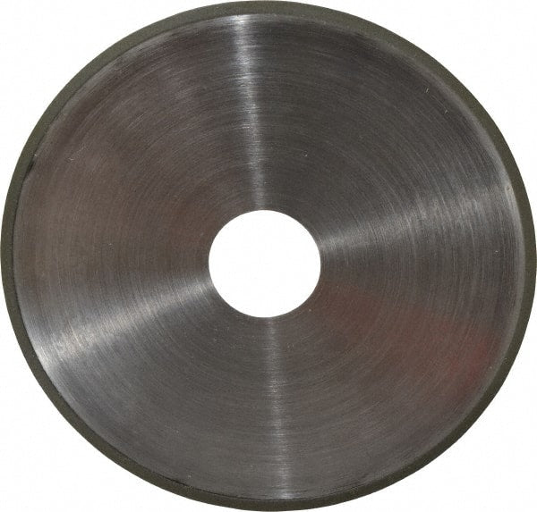 Made in USA - 6" Diam x 1-1/4" Hole x 1/16" Thick, N Hardness, 150 Grit Surface Grinding Wheel - Diamond, Type 1A1, Very Fine Grade - Exact Tooling