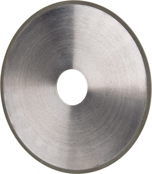 Made in USA - 6" Diam x 1-1/4" Hole x 1/16" Thick, N Hardness, 220 Grit Surface Grinding Wheel - Diamond, Type 1A1, Very Fine Grade - Exact Tooling