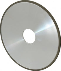 Made in USA - 6" Diam x 1-1/4" Hole x 1/8" Thick, N Hardness, 100 Grit Surface Grinding Wheel - Diamond, Type 1A1, Fine Grade - Exact Tooling