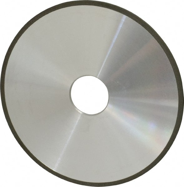Made in USA - 6" Diam x 1-1/4" Hole x 1/8" Thick, N Hardness, 150 Grit Surface Grinding Wheel - Diamond, Type 1A1, Very Fine Grade - Exact Tooling