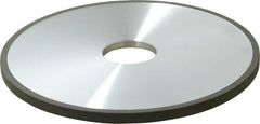 Made in USA - 6" Diam x 1-1/4" Hole x 1/4" Thick, N Hardness, 100 Grit Surface Grinding Wheel - Diamond, Type 1A1, Fine Grade - Exact Tooling