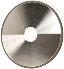 Made in USA - 6" Diam x 1-1/4" Hole x 1/4" Thick, N Hardness, 150 Grit Surface Grinding Wheel - Diamond, Type 1A1, Very Fine Grade - Exact Tooling