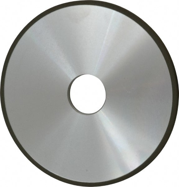 Made in USA - 6" Diam x 1-1/4" Hole x 1/4" Thick, N Hardness, 220 Grit Surface Grinding Wheel - Diamond, Type 1A1, Very Fine Grade - Exact Tooling