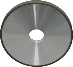 Made in USA - 6" Diam x 1-1/4" Hole x 1/2" Thick, N Hardness, 150 Grit Surface Grinding Wheel - Diamond, Type 1A1, Very Fine Grade - Exact Tooling