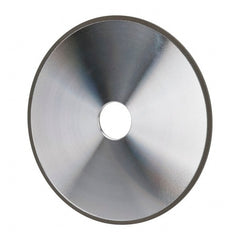 Made in USA - 7" Diam x 1-1/4" Hole x 1/8" Thick, N Hardness, 220 Grit Surface Grinding Wheel - Diamond, Type 1A1, Very Fine Grade - Exact Tooling