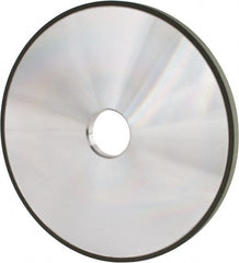 Made in USA - 7" Diam x 1-1/4" Hole x 3/8" Thick, N Hardness, 220 Grit Surface Grinding Wheel - Diamond, Type 1A1, Very Fine Grade - Exact Tooling