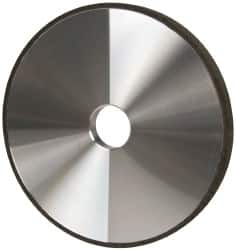 Made in USA - 7" Diam x 1-1/4" Hole x 1/2" Thick, N Hardness, 100 Grit Surface Grinding Wheel - Diamond, Type 1A1, Fine Grade - Exact Tooling