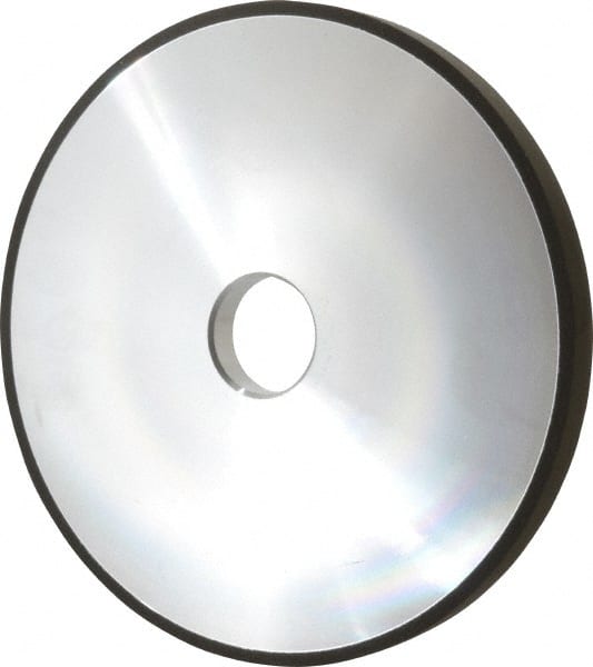 Made in USA - 7" Diam x 1-1/4" Hole x 1/2" Thick, N Hardness, 220 Grit Surface Grinding Wheel - Diamond, Type 1A1, Very Fine Grade - Exact Tooling