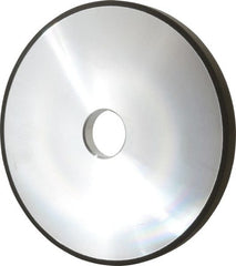 Made in USA - 7" Diam x 1-1/4" Hole x 1/2" Thick, N Hardness, 220 Grit Surface Grinding Wheel - Diamond, Type 1A1, Very Fine Grade - Exact Tooling
