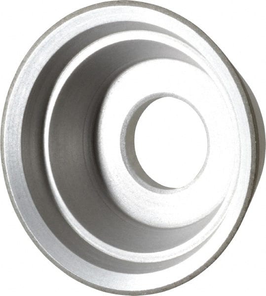 Made in USA - 3-3/4" Diam, 1-1/4" Hole Size, 1-1/2" Overall Thickness, 150 Grit, Type 11 Tool & Cutter Grinding Wheel - Very Fine Grade, Diamond - Exact Tooling
