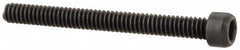 Value Collection - #0-80 UNF Hex Socket Drive, Socket Cap Screw - Alloy Steel, Black Oxide Finish, Fully Threaded, 5/8" Length Under Head - Exact Tooling