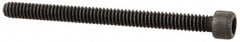 Value Collection - #0-80 UNF Hex Socket Drive, Socket Cap Screw - Alloy Steel, Black Oxide Finish, Fully Threaded, 3/4" Length Under Head - Exact Tooling