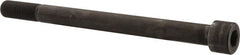 Value Collection - #0-80 UNF Hex Socket Drive, Socket Cap Screw - Alloy Steel, Black Oxide Finish, Fully Threaded, 1" Length Under Head - Exact Tooling