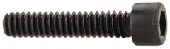 Value Collection - #1-64 UNC Hex Socket Drive, Socket Cap Screw - Alloy Steel, Black Oxide Finish, Fully Threaded, 3/8" Length Under Head - Exact Tooling