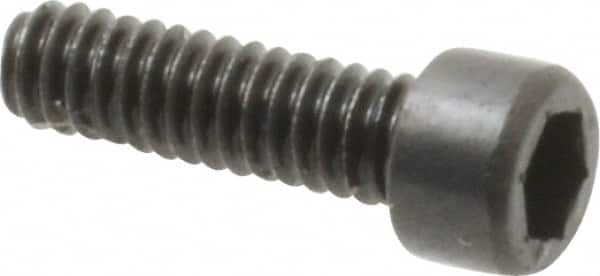 Value Collection - #2-56 UNC Hex Socket Drive, Socket Cap Screw - Alloy Steel, Black Oxide Finish, Fully Threaded, 5/16" Length Under Head - Exact Tooling