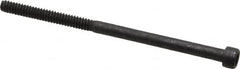 Value Collection - #4-40 UNC Hex Socket Drive, Socket Cap Screw - Alloy Steel, Black Oxide Finish, Partially Threaded, 2" Length Under Head - Exact Tooling