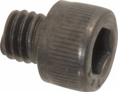 Value Collection - #10-32 UNF Hex Socket Drive, Socket Cap Screw - Alloy Steel, Black Oxide Finish, Fully Threaded, 3/16" Length Under Head - Exact Tooling