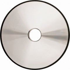 Made in USA - 7" Diam x 1-1/4" Hole x 1/2" Thick, 120 Grit Surface Grinding Wheel - Type 1A1, Fine Grade - Exact Tooling