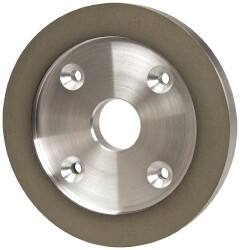 Made in USA - 6" Diam, 1-1/4" Hole Size, 3/4" Overall Thickness, 150 Grit, Type 6 Tool & Cutter Grinding Wheel - Very Fine Grade, Diamond - Exact Tooling