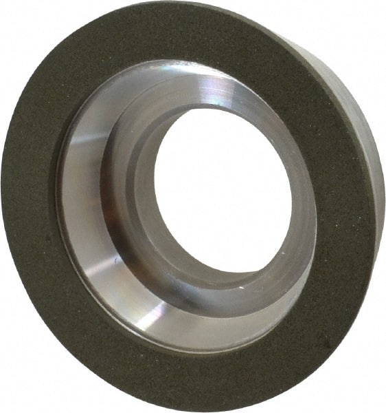 Made in USA - 3" Diam, 1-1/4" Hole Size, 7/8" Overall Thickness, 150 Grit, Type 11 Tool & Cutter Grinding Wheel - Very Fine Grade, Diamond - Exact Tooling