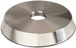 Made in USA - 6" Diam, 1-1/4" Hole Size, 1" Overall Thickness, 150 Grit, Type 12 Tool & Cutter Grinding Wheel - Very Fine Grade, Diamond - Exact Tooling