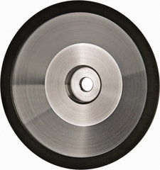 Made in USA - 6" Diam, 1-1/4" Hole Size, 1" Overall Thickness, 150 Grit, Type 12 Tool & Cutter Grinding Wheel - Very Fine Grade, Diamond - Exact Tooling
