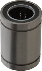 Thomson Industries - 25mm ID, Closed Linear Bearing with Two Integral Wipers - 1.57" Overall Height, 40mm OD - Exact Tooling