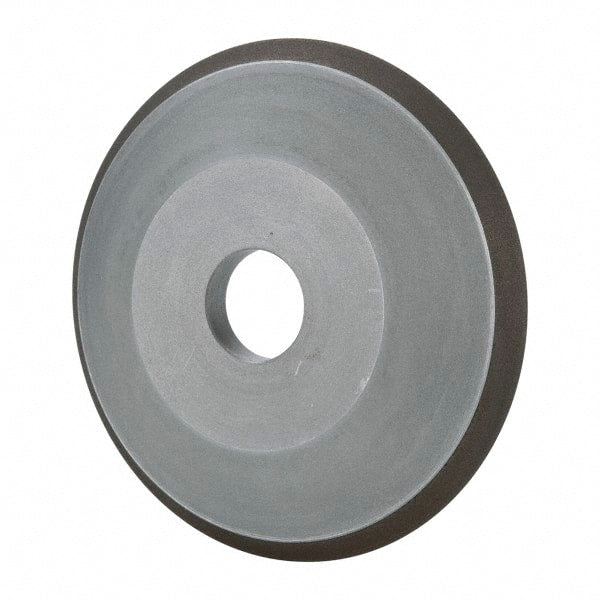 Made in USA - 6" Diam, 1-1/4" Hole Size, 3/4" Overall Thickness, 150 Grit, Type 15 Tool & Cutter Grinding Wheel - Very Fine Grade, Diamond - Exact Tooling