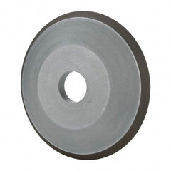 Made in USA - 6" Diam, 1-1/4" Hole Size, 3/4" Overall Thickness, 150 Grit, Type 15 Tool & Cutter Grinding Wheel - Very Fine Grade, Diamond - Exact Tooling