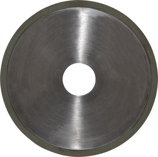 Made in USA - 6" Diam x 1-1/4" Hole, 100 Grit Surface Grinding Wheel - Coarse Grade - Exact Tooling