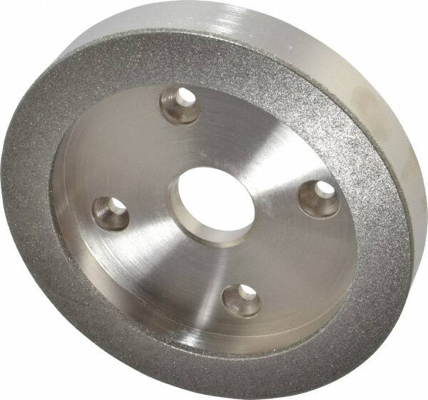 Made in USA - 6" Diam, 1-1/4" Hole Size, 1" Overall Thickness, 150 Grit, Tool & Cutter Grinding Wheel - Medium Grade, Diamond - Exact Tooling