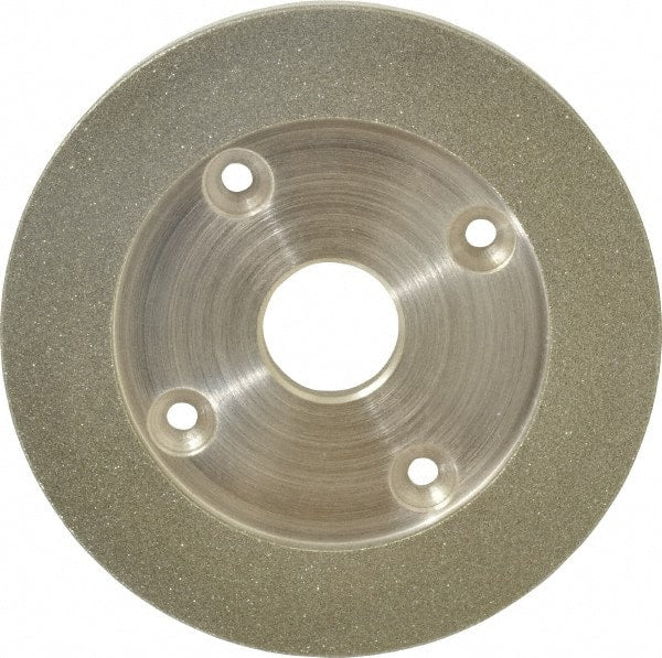 Made in USA - 6" Diam, 1-1/4" Hole Size, 3/4" Overall Thickness, 100 Grit, Tool & Cutter Grinding Wheel - Coarse Grade, Diamond - Exact Tooling